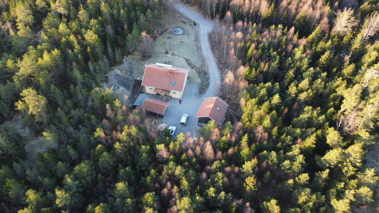 Mysig Och Modern Stuga Pa Snoegard, Naera Havet Och Naturen Lur  Exteriér fotografie