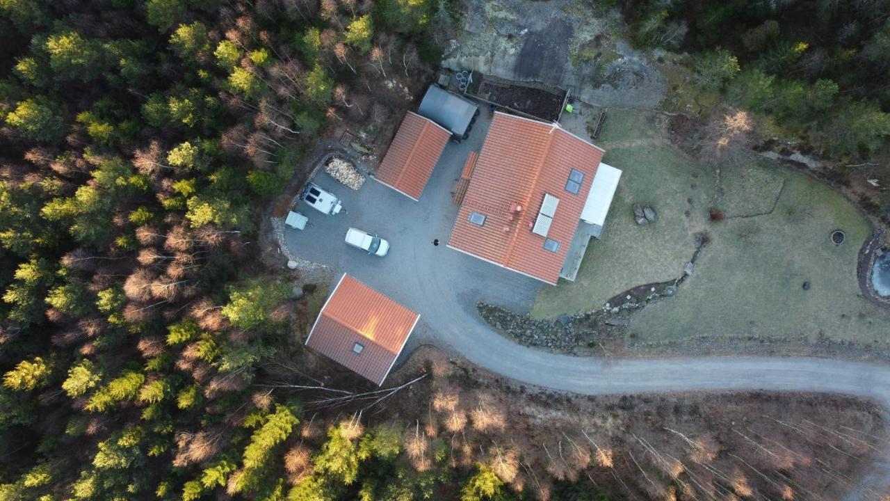 Mysig Och Modern Stuga Pa Snoegard, Naera Havet Och Naturen Lur  Exteriér fotografie